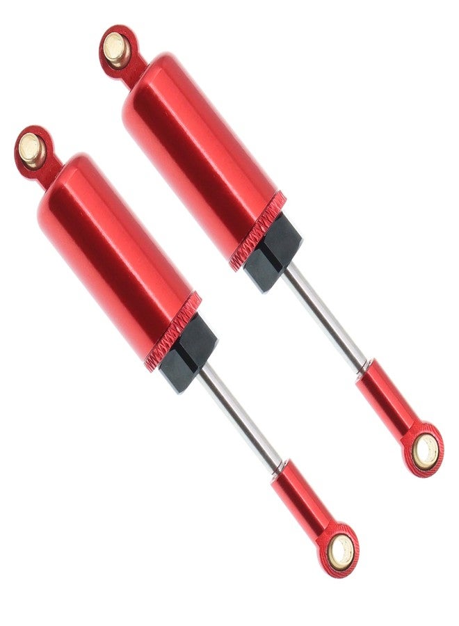 Treehobby Aluminum Upgrades Replacement Accessories Compatible with Hyper Go H14bm MJX 14209 14210 1/14 RC Upgrade Parts,Red (Front & Rear Shock Absorbers) - Image 3